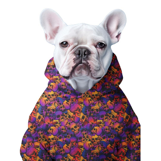 The Neon Skull, Dog Hoodie